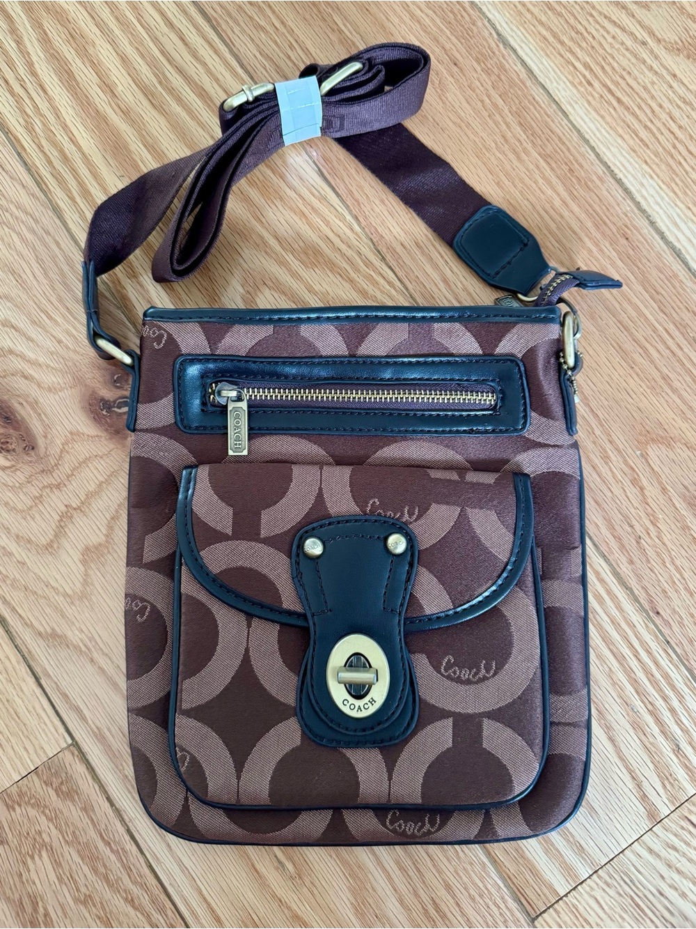 Coach NWT Legacy Swingpack Crossbody Bag
